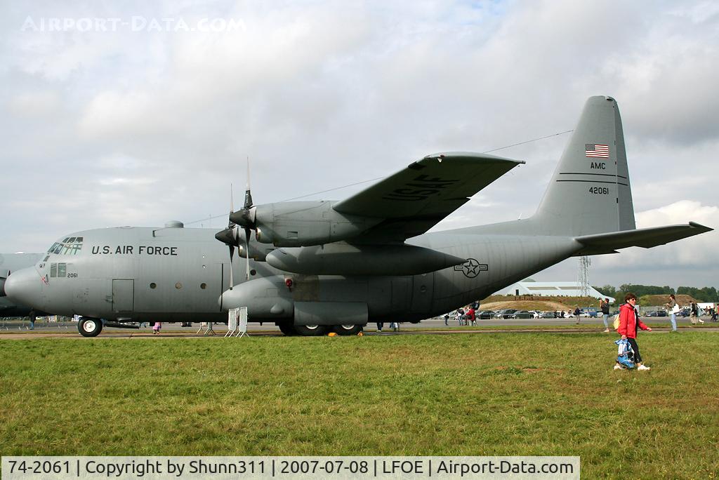 74-2061, 1974 Lockheed C-130H Hercules C/N 382-4644, Displayed during LFOE Airshow 2007