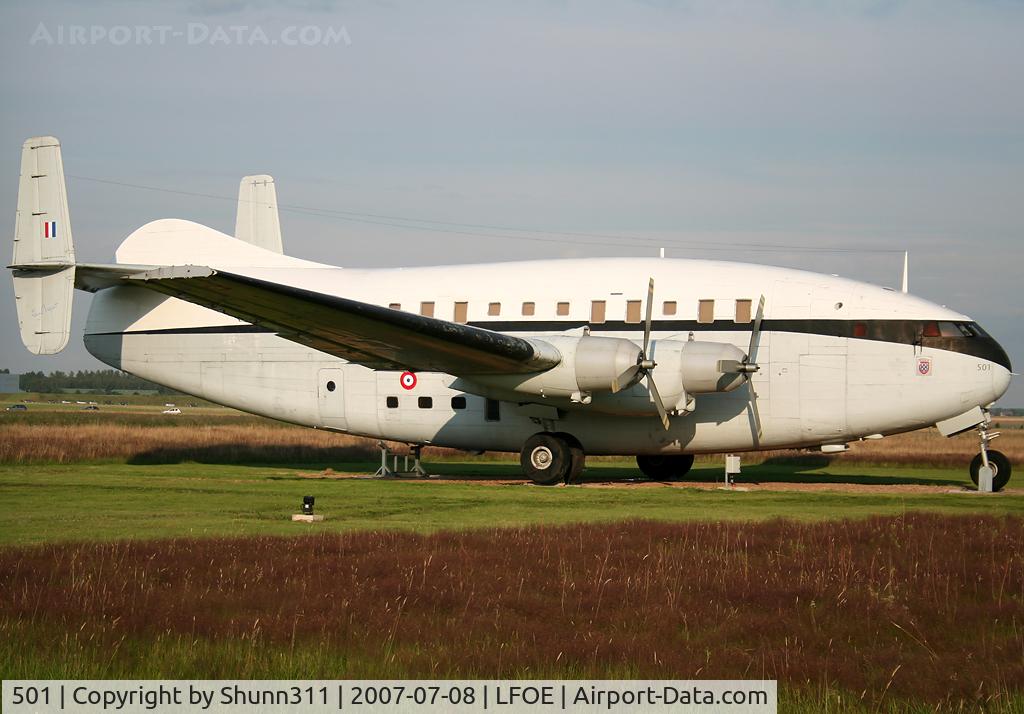 501, 1959 Breguet 765 Sahara C/N 501, Preserved Breguet Sahara inside LFOE Air Base