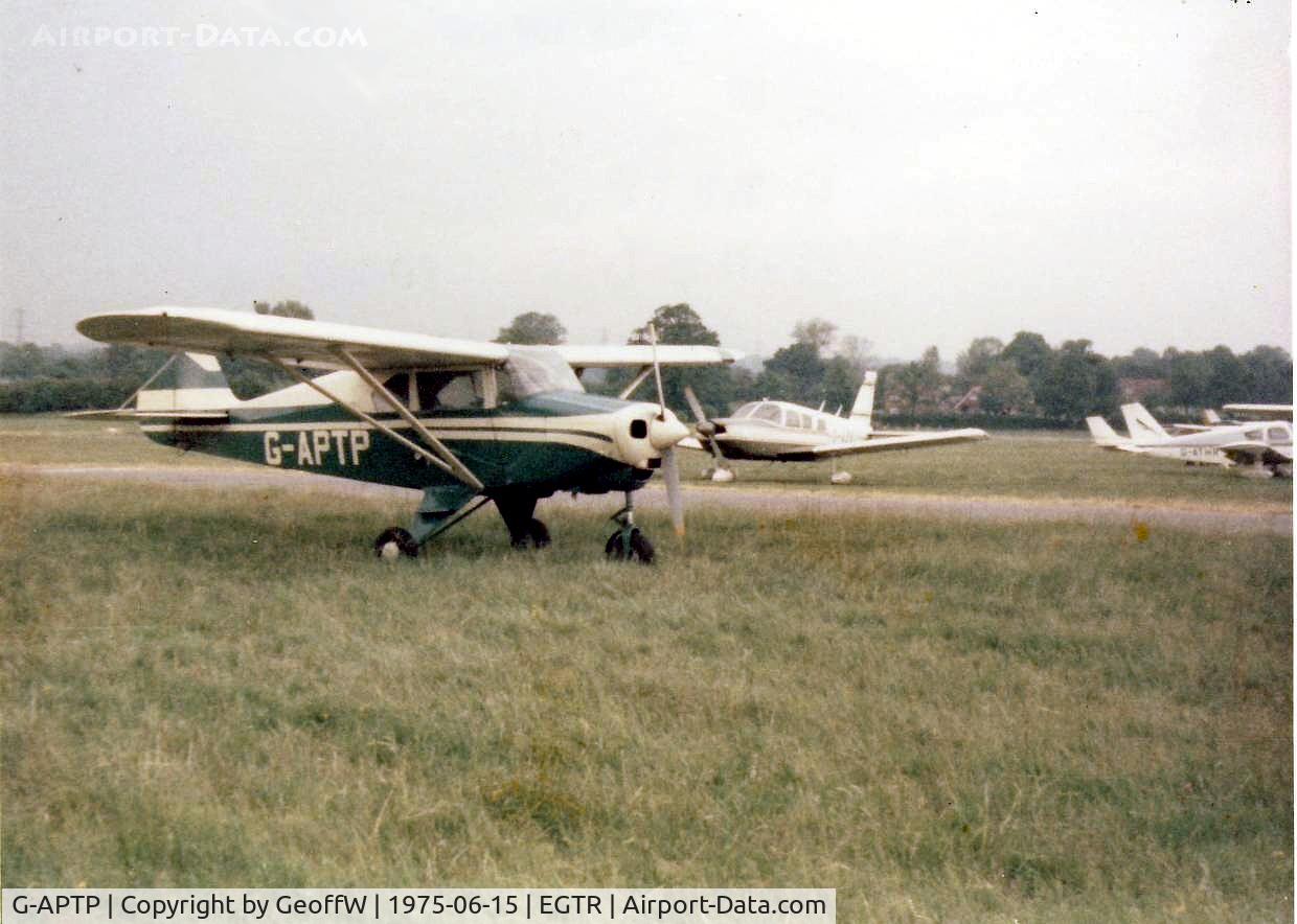 G-APTP, 1957 Piper PA-22-150 Tri-Pacer C/N 22-5009, Tri-Pacer G-APTP Elstree 1975