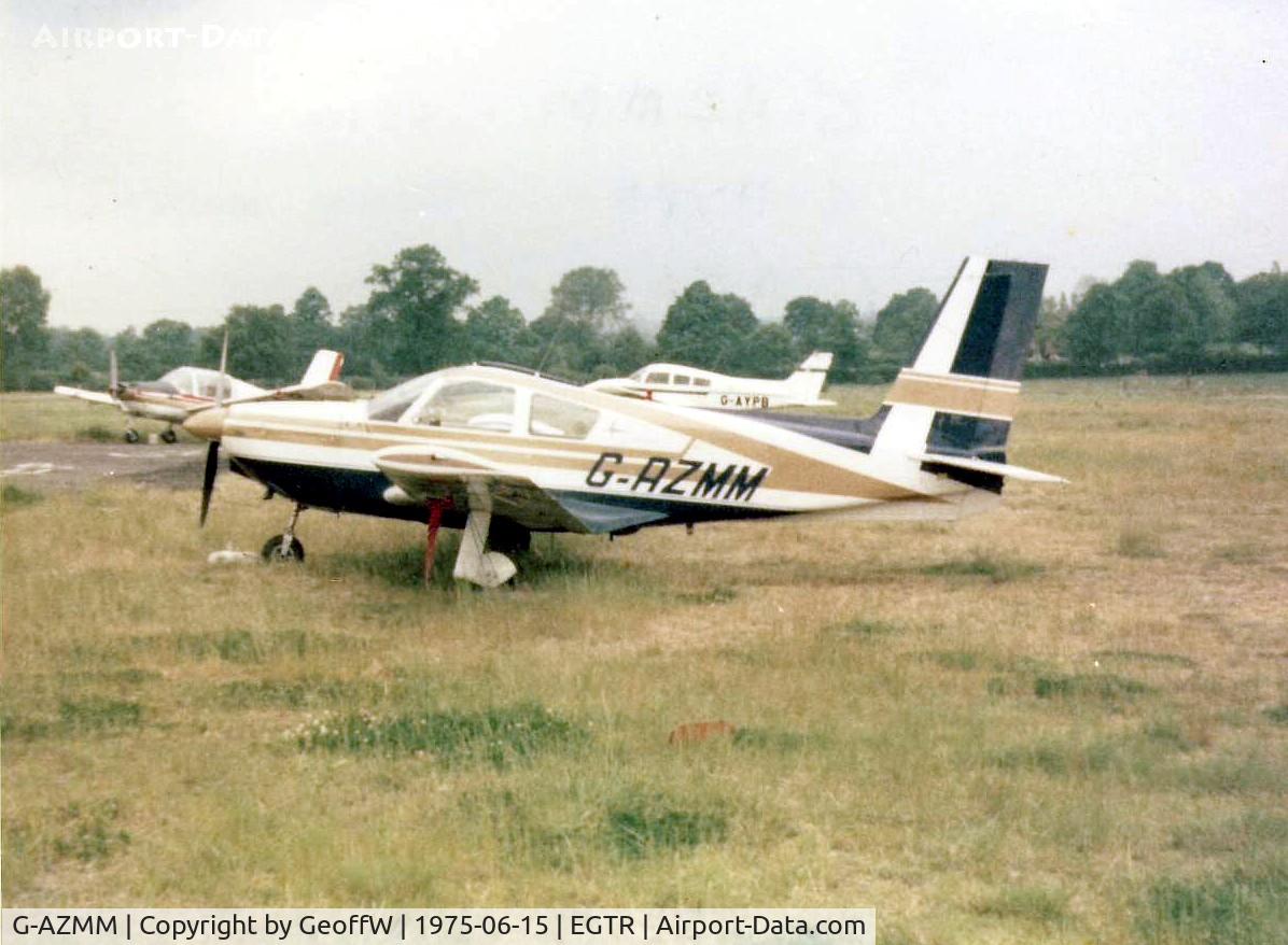 G-AZMM, 1972 Socata ST-10 Diplomate C/N 144, Based ST-10 Diplomate at Elstree in 1975