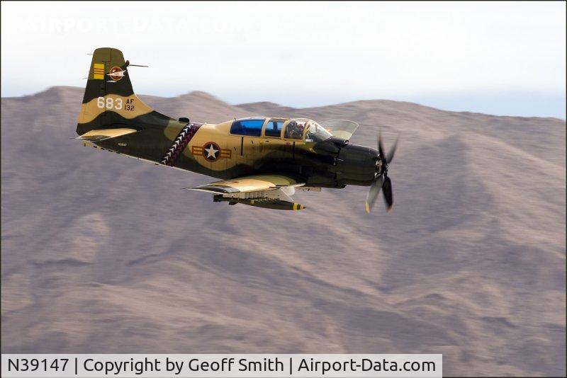 N39147, Douglas AD-5 (A-1E) Skyraider C/N 9540, A-1 Sky Raider
