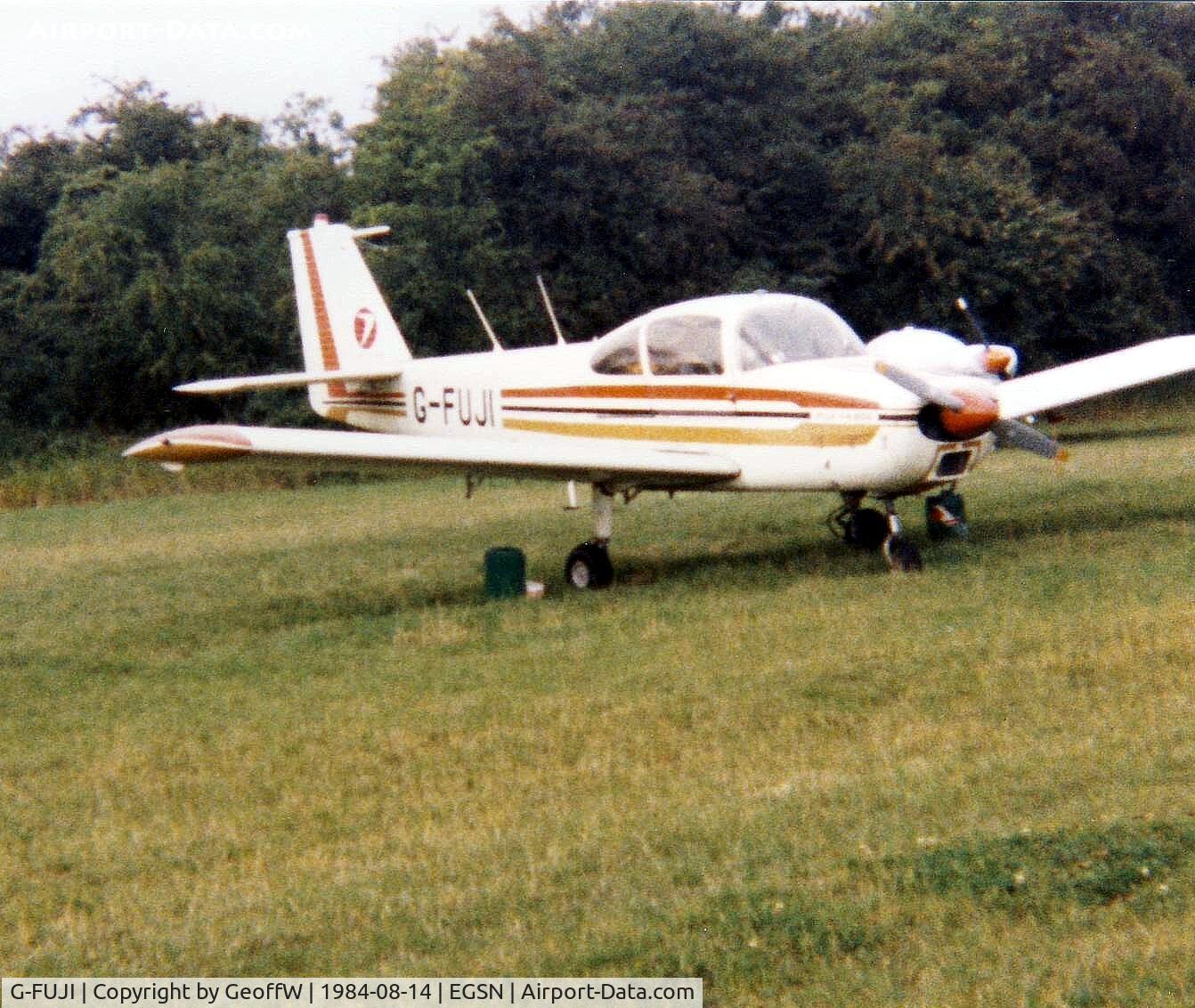 G-FUJI, 1971 Fuji FA-200-180 Aero Subaru C/N 156, Fuji FA-200-180 at Bourn in 1984