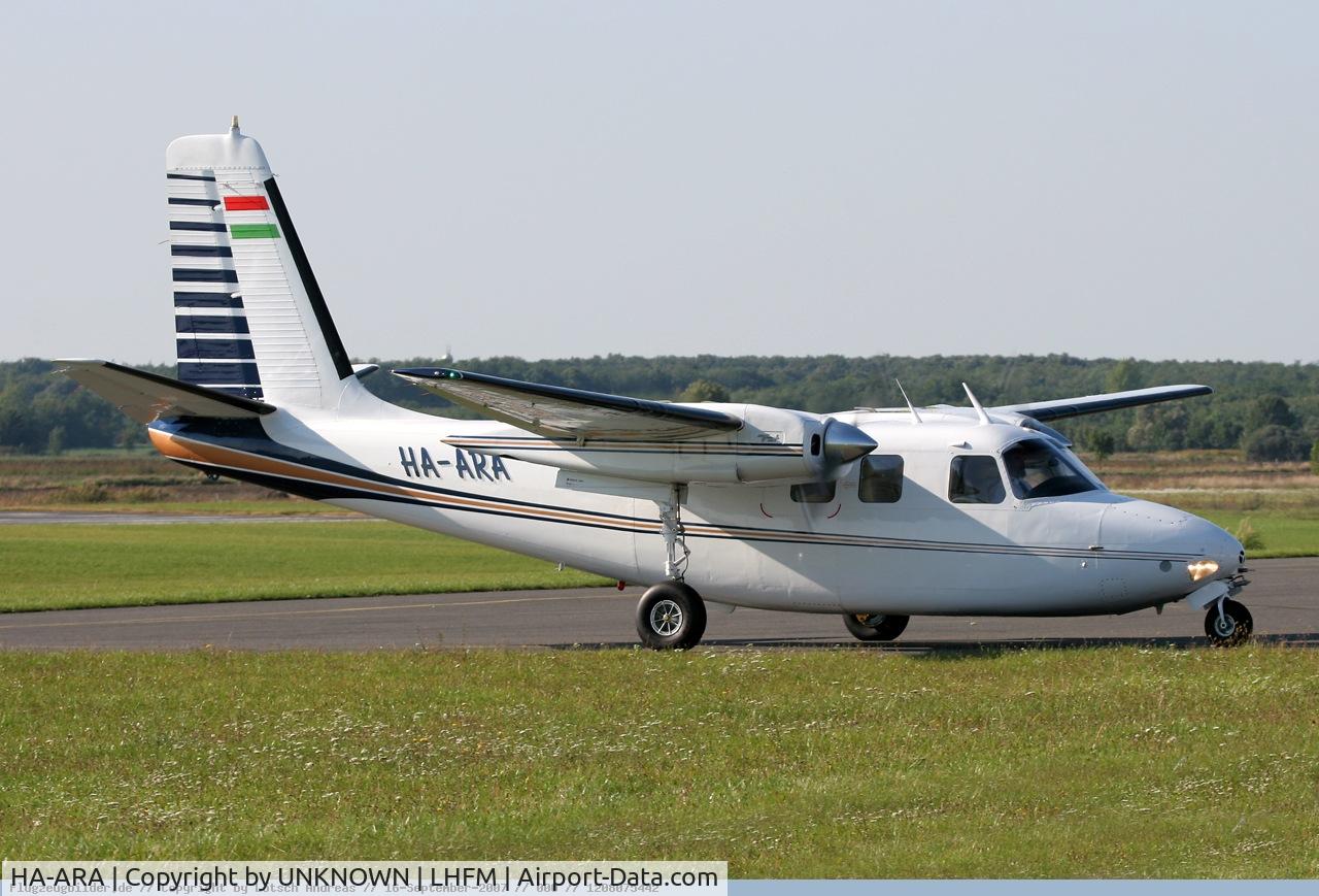HA-ARA, 1961 Aero Commander 500A C/N 1113-55, A/c TT 3600