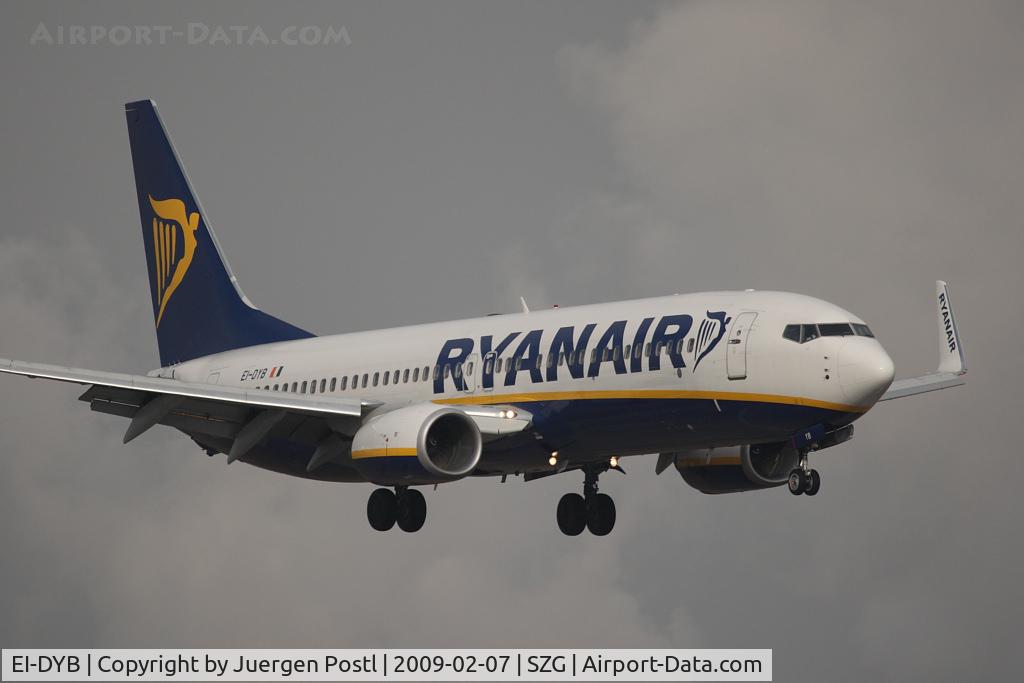 EI-DYB, 2008 Boeing 737-8AS C/N 33633, Boeing 737-8AS