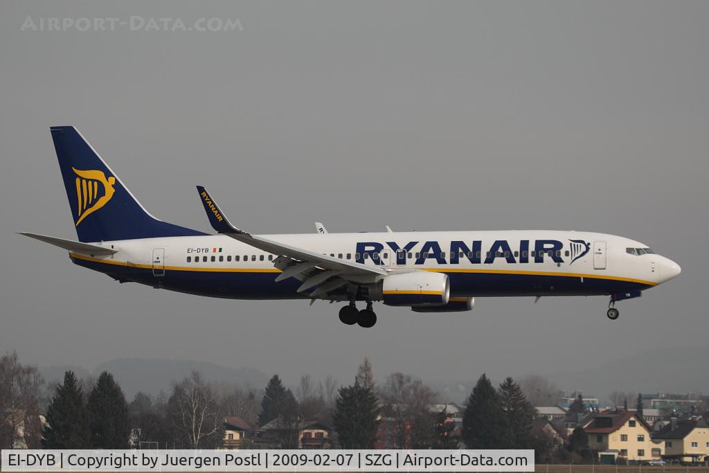 EI-DYB, 2008 Boeing 737-8AS C/N 33633, Boeing 737-8AS