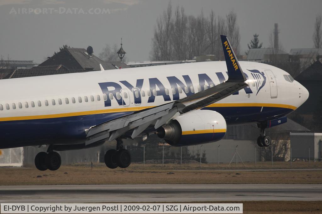 EI-DYB, 2008 Boeing 737-8AS C/N 33633, Boeing 737-8AS