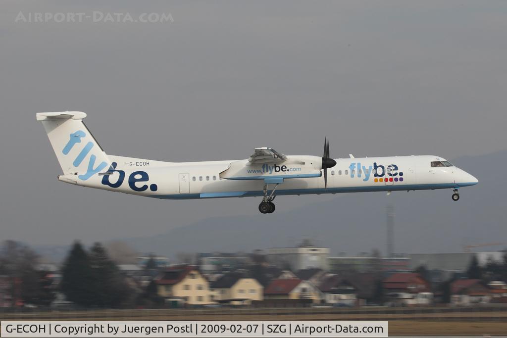 G-ECOH, 2008 De Havilland Canada DHC-8-402Q Dash 8 C/N 4221, De Havilland Inc. DHC-8-402