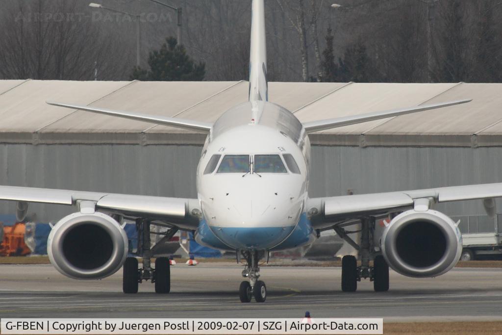 G-FBEN, 2008 Embraer 195LR (ERJ-190-200LR) C/N 19000213, Embraer ERJ-190-200LR