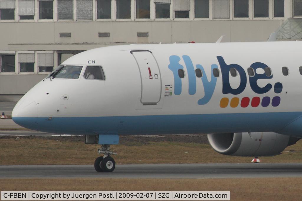 G-FBEN, 2008 Embraer 195LR (ERJ-190-200LR) C/N 19000213, Embraer ERJ-190-200LR