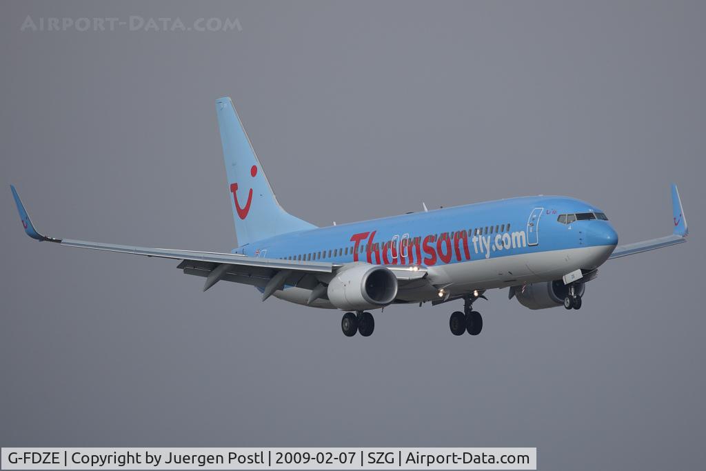 G-FDZE, 2008 Boeing 737-8K5 C/N 35137, Boeing 737-8K5