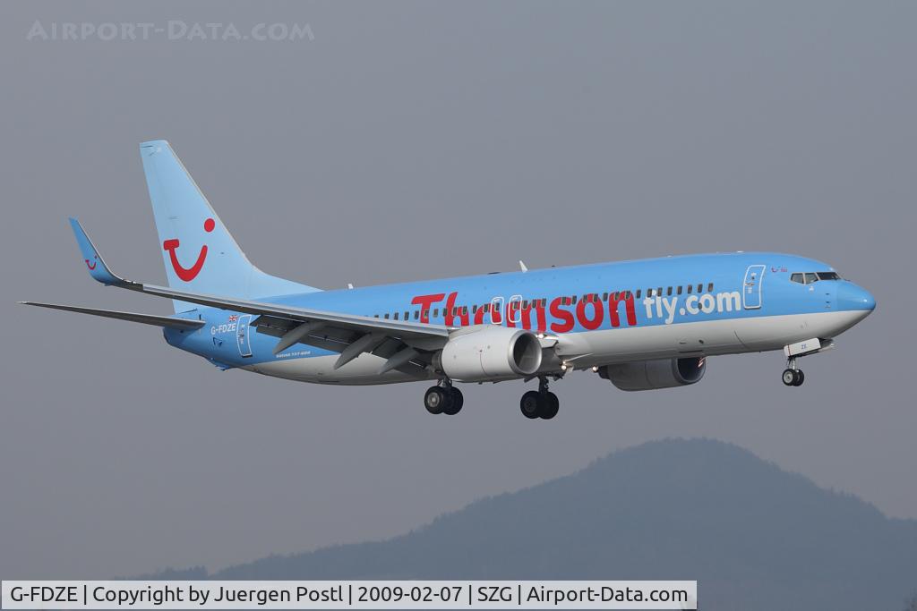 G-FDZE, 2008 Boeing 737-8K5 C/N 35137, Boeing 737-8K5