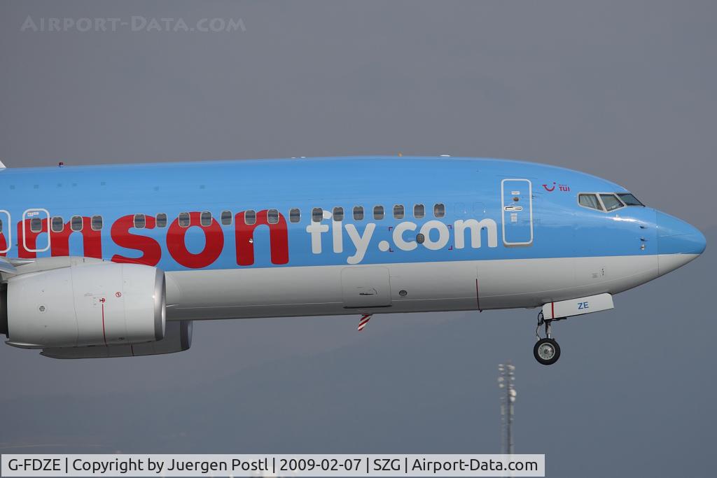 G-FDZE, 2008 Boeing 737-8K5 C/N 35137, Boeing 737-8K5