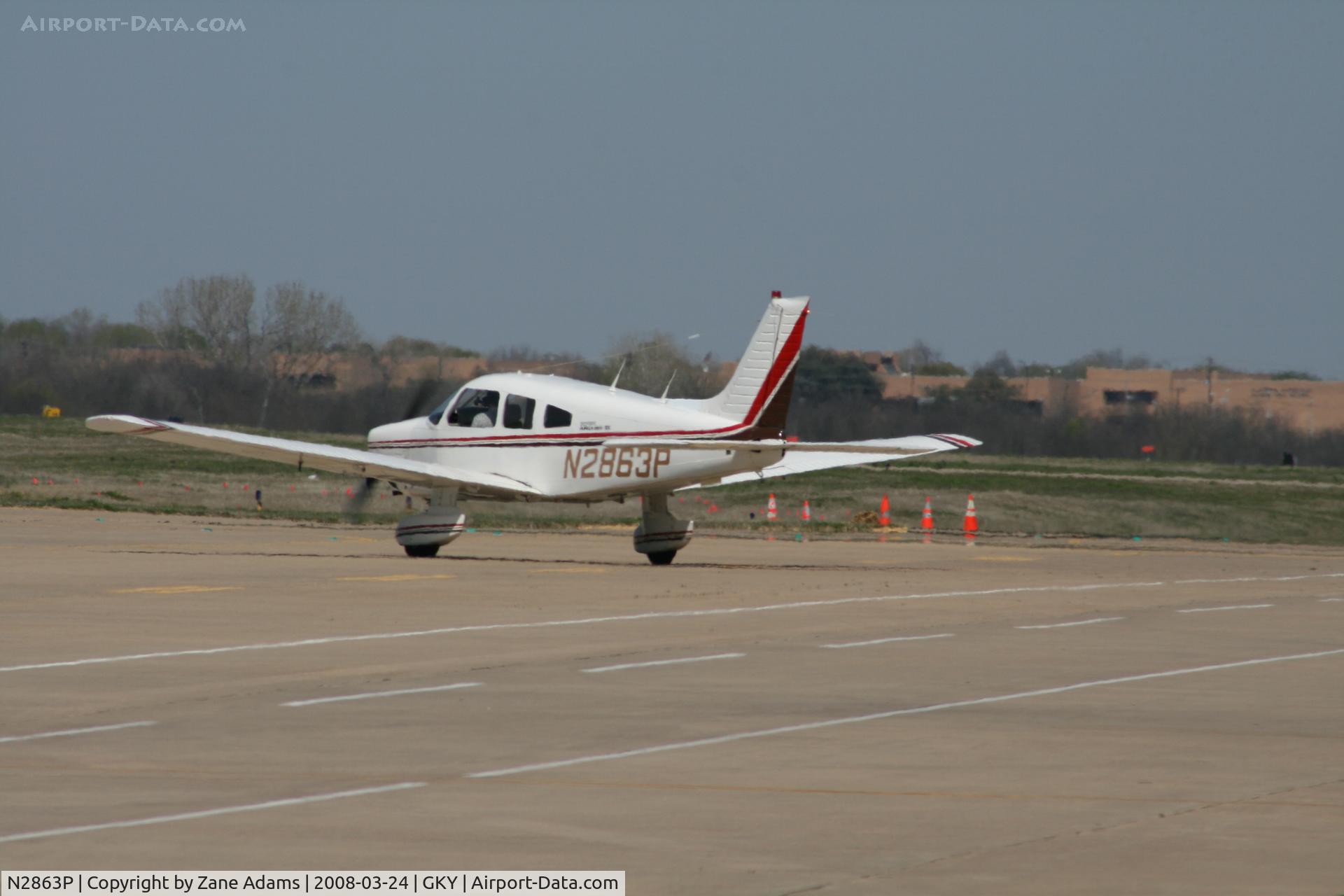 N2863P, 1979 Piper PA-28-181 C/N 28-7990504, At Arlington Municipal