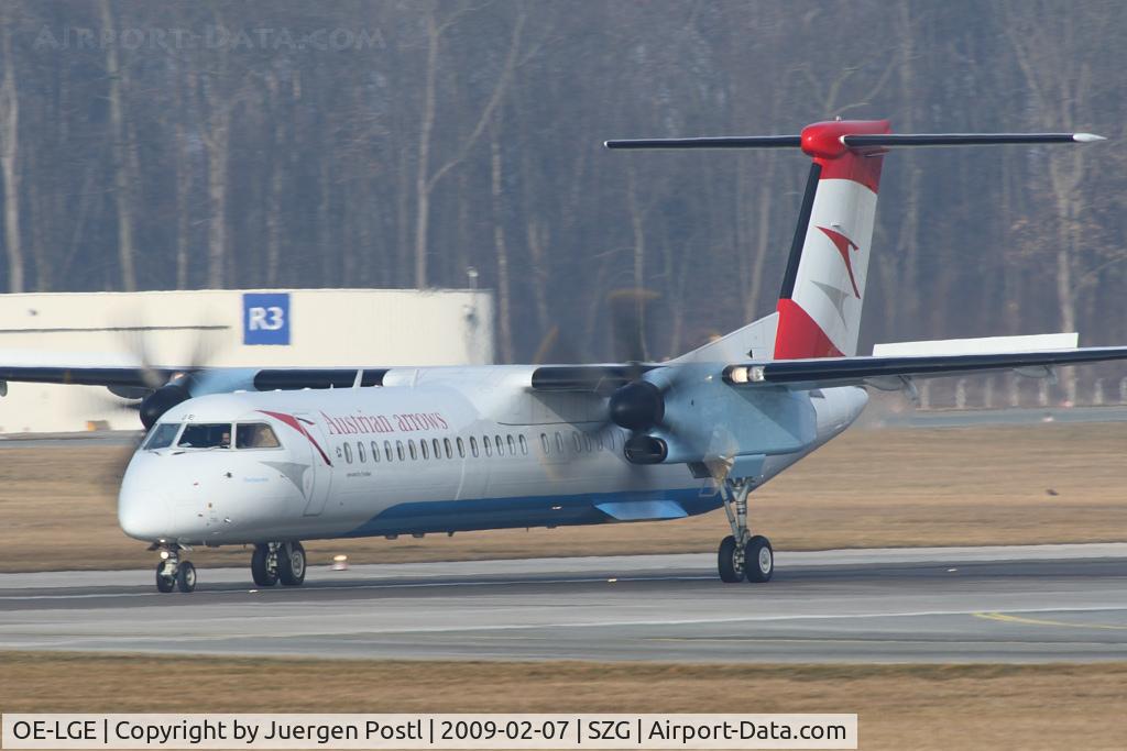 OE-LGE, 2001 De Havilland Canada DHC-8-402Q Dash 8 C/N 4042, Bombardier DHC-8-402