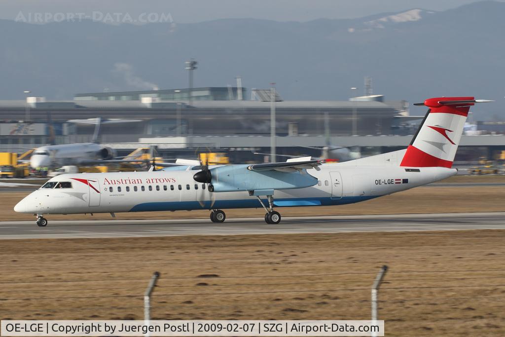 OE-LGE, 2001 De Havilland Canada DHC-8-402Q Dash 8 C/N 4042, Bombardier DHC-8-402