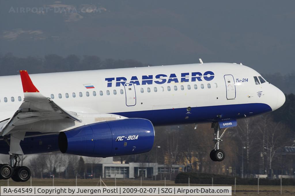 RA-64549, 2008 Tupolev Tu-214 C/N 42305013, Tupolev Tu-214