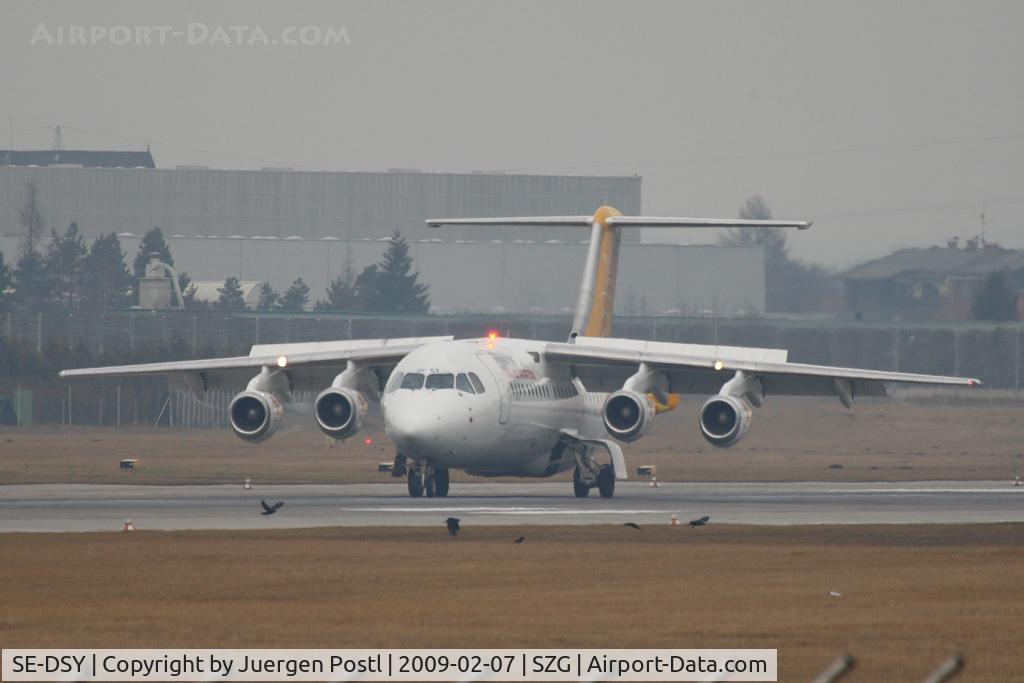 SE-DSY, 1995 British Aerospace Avro 146-RJ100 C/N E3263, BAE Systems AVRO RJ 100