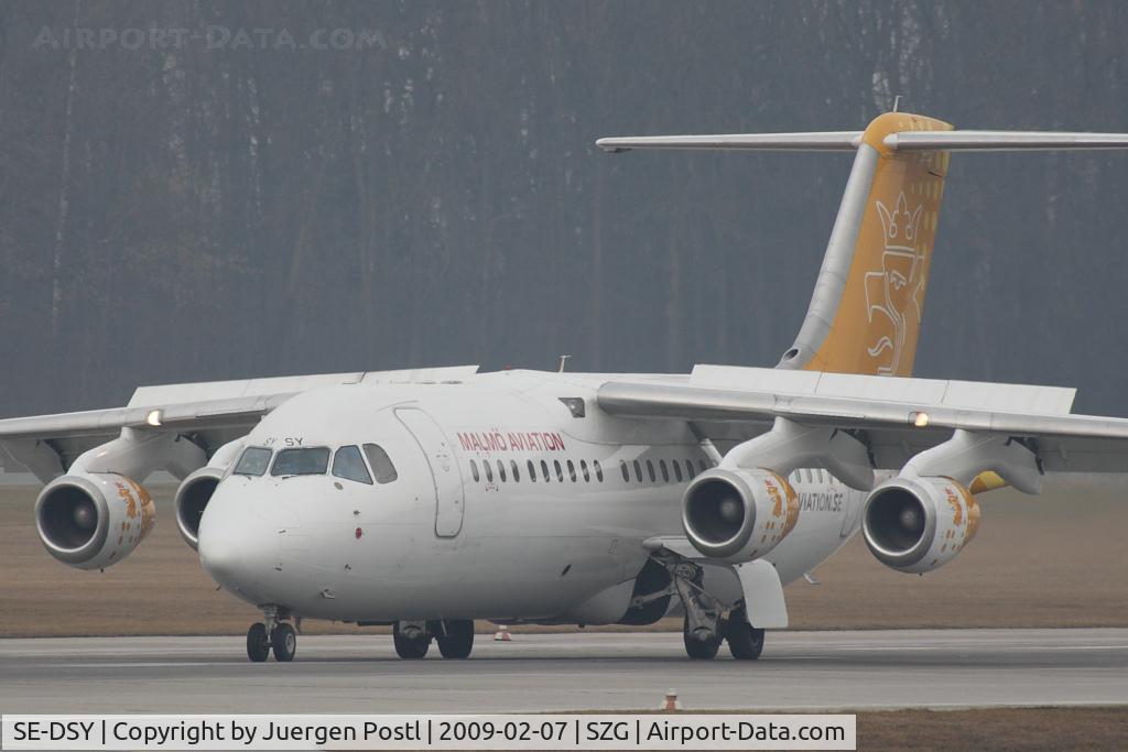 SE-DSY, 1995 British Aerospace Avro 146-RJ100 C/N E3263, BAE Systems AVRO RJ 100