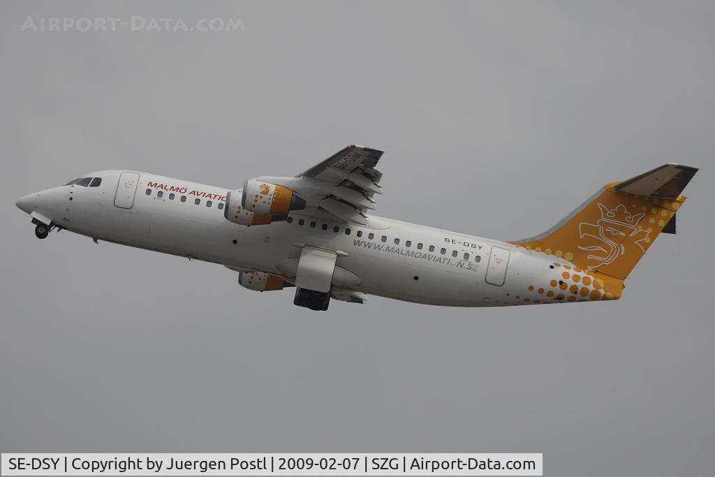 SE-DSY, 1995 British Aerospace Avro 146-RJ100 C/N E3263, BAE Systems AVRO RJ 100