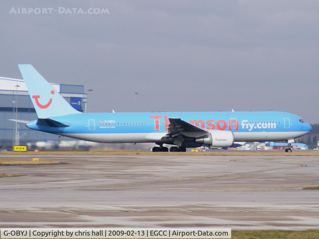 G-OBYJ, 2000 Boeing 767-304 C/N 29384, Thomson