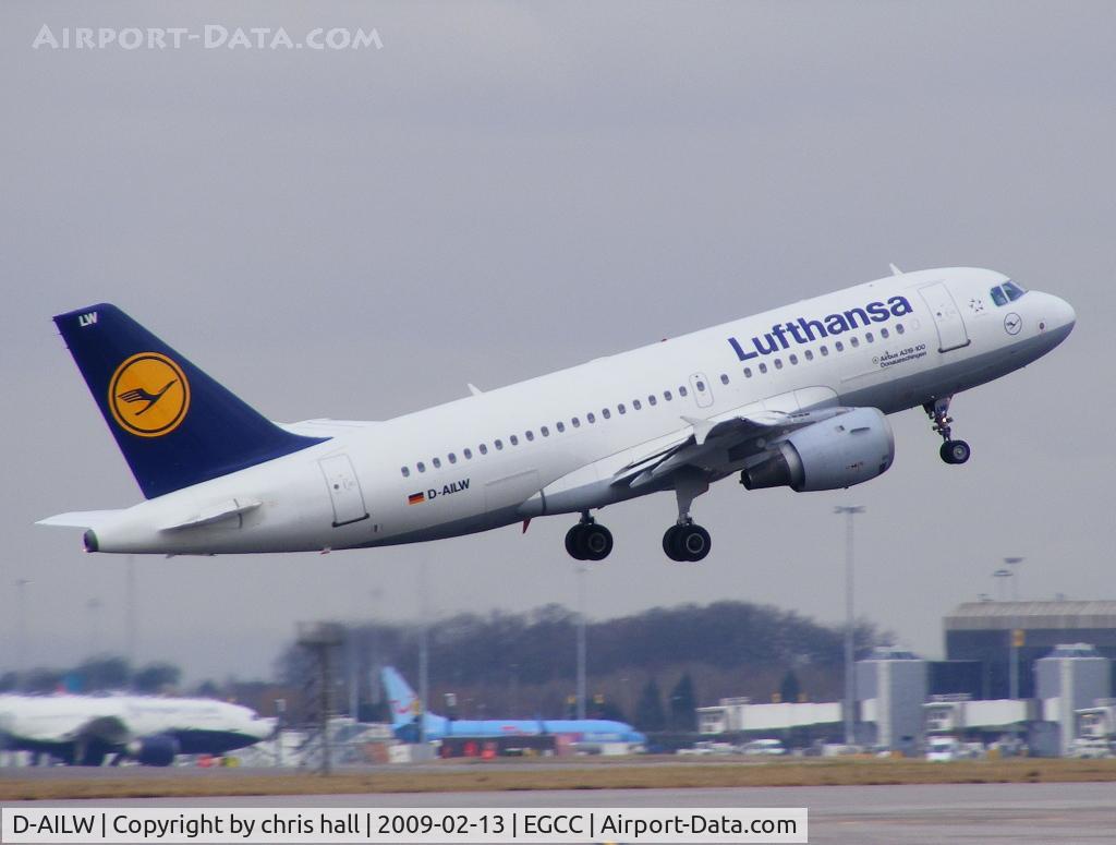D-AILW, 1998 Airbus A319-114 C/N 853, Lufthansa