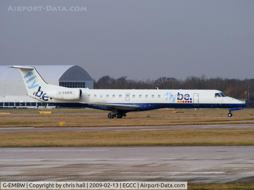 G-EMBW, 2001 Embraer EMB-145EU (ERJ-145EU) C/N 145546, flybe