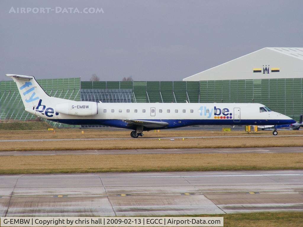 G-EMBW, 2001 Embraer EMB-145EU (ERJ-145EU) C/N 145546, flybe