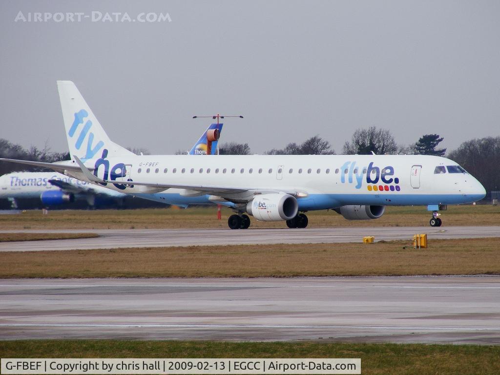 G-FBEF, 2007 Embraer 195LR (ERJ-190-200LR) C/N 19000104, flybe