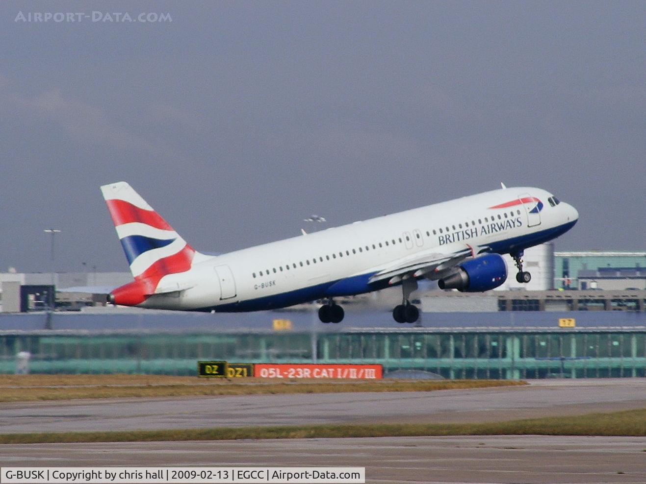 G-BUSK, 1990 Airbus A320-211 C/N 120, British Airways