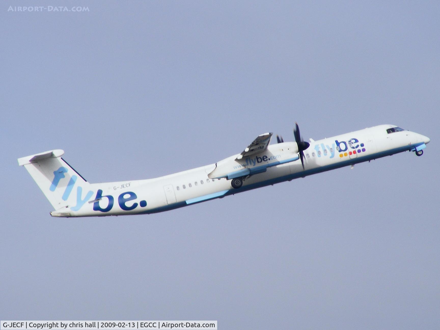 G-JECF, 2004 De Havilland Canada DHC-8-402Q Dash 8 C/N 4095, flybe