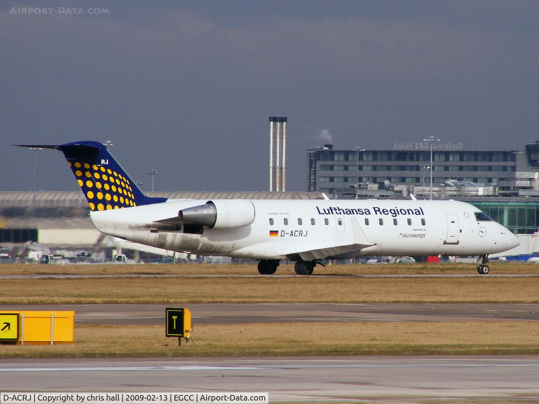D-ACRJ, 2003 Canadair CRJ-200ER (CL-600-2B19) C/N 7864, Lufthansa Regional operated by Eurowings