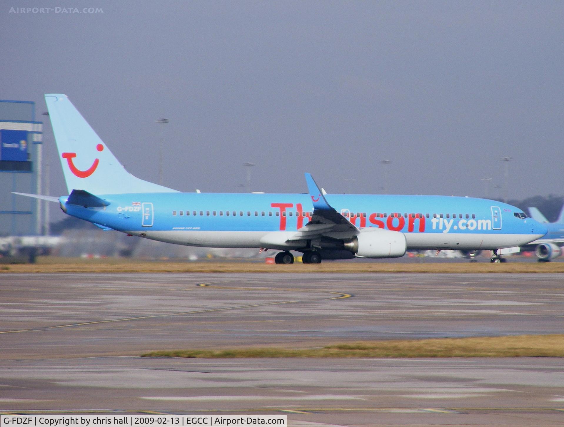 G-FDZF, 2008 Boeing 737-8K5 C/N 35138, Thomson