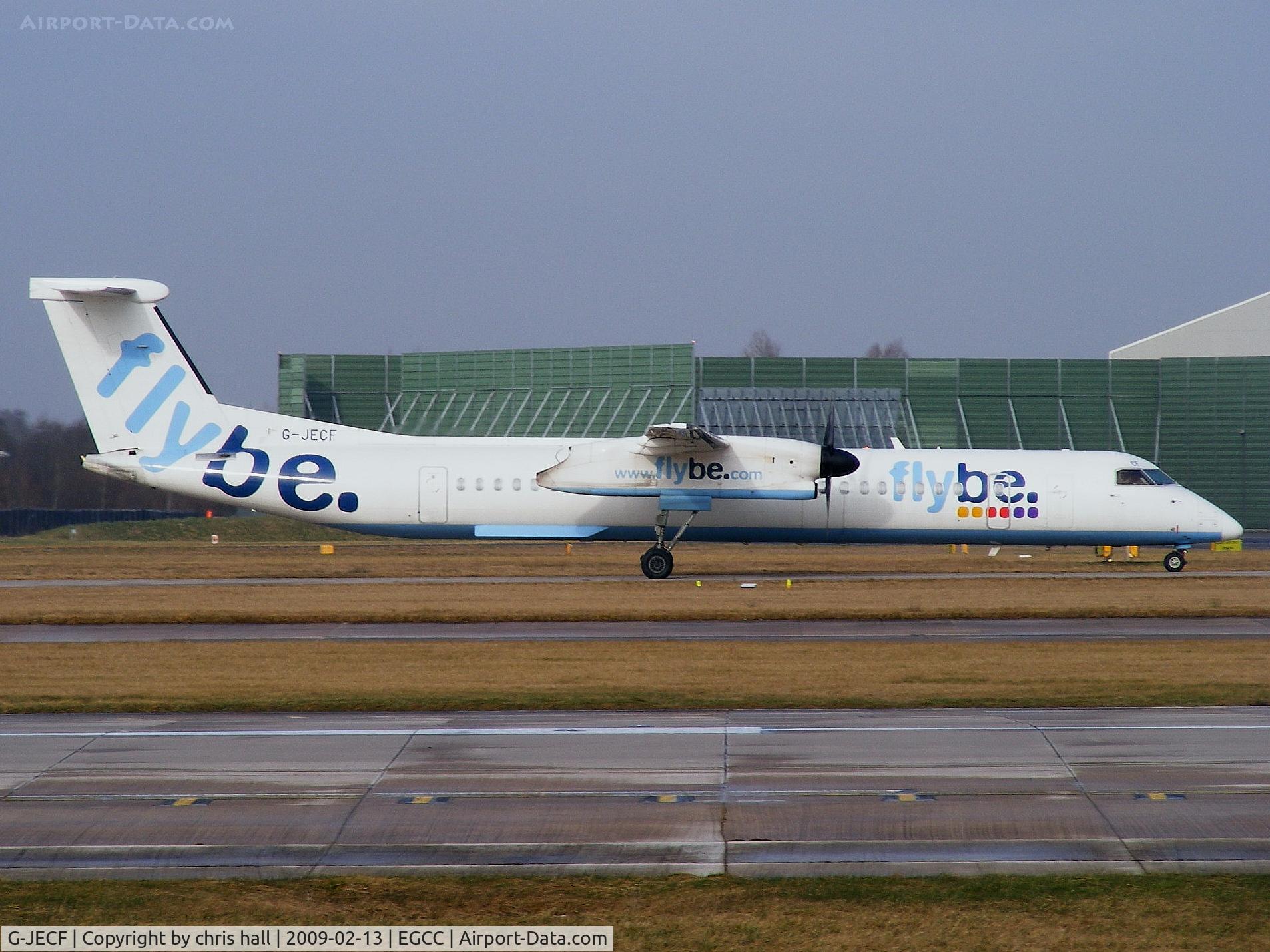 G-JECF, 2004 De Havilland Canada DHC-8-402Q Dash 8 C/N 4095, flybe