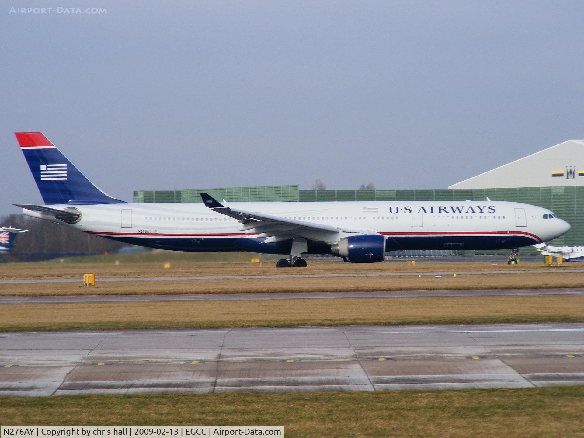 N276AY, 2000 Airbus A330-323 C/N 375, US Airways