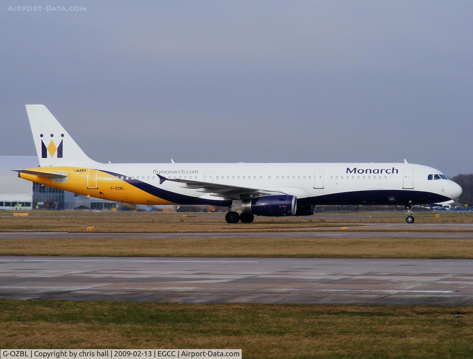 G-OZBL, 1998 Airbus A321-231 C/N 864, Monarch