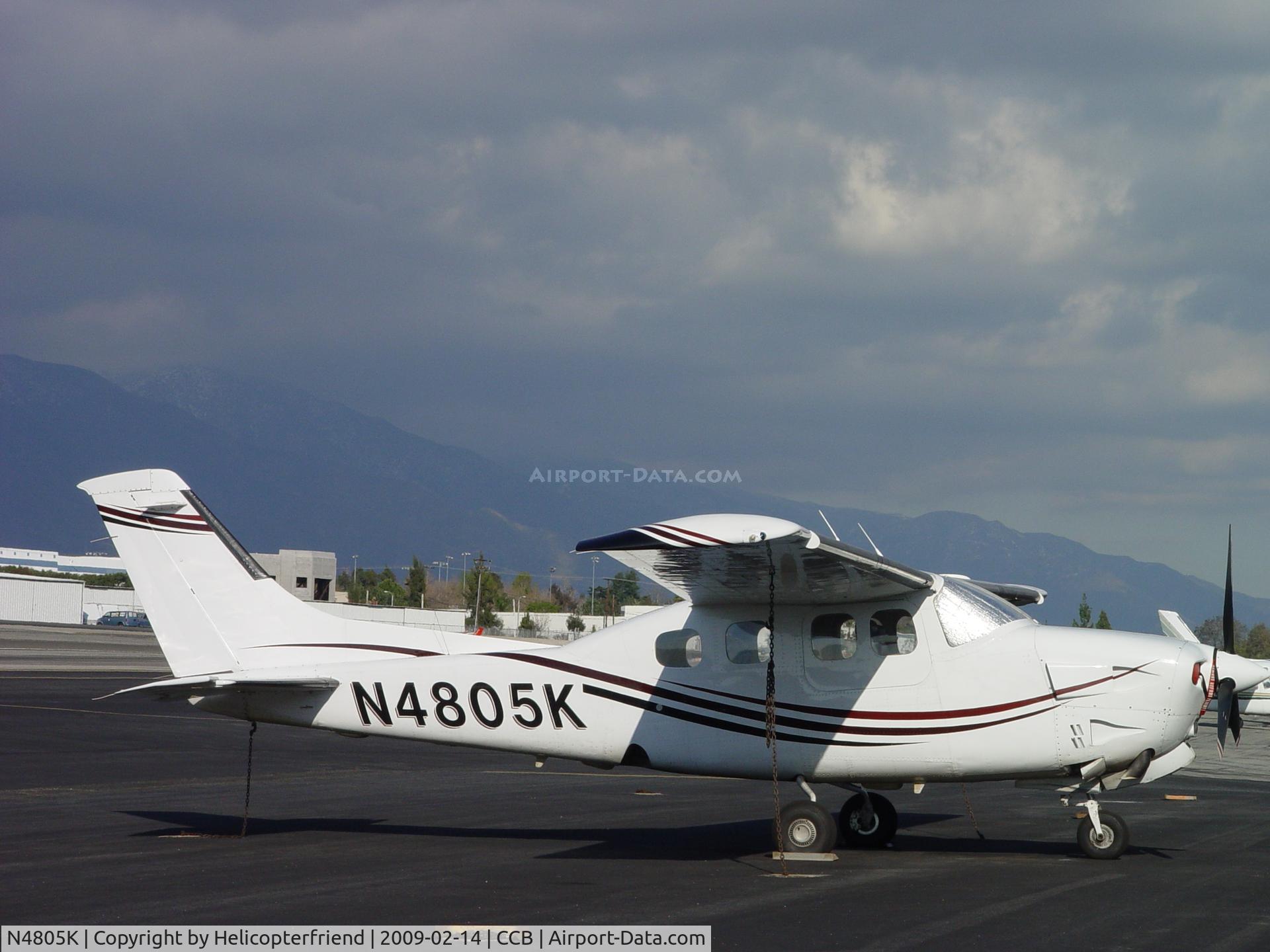 N4805K, 1979 Cessna P210N Pressurised Centurion C/N P21000327, Secured and waiting