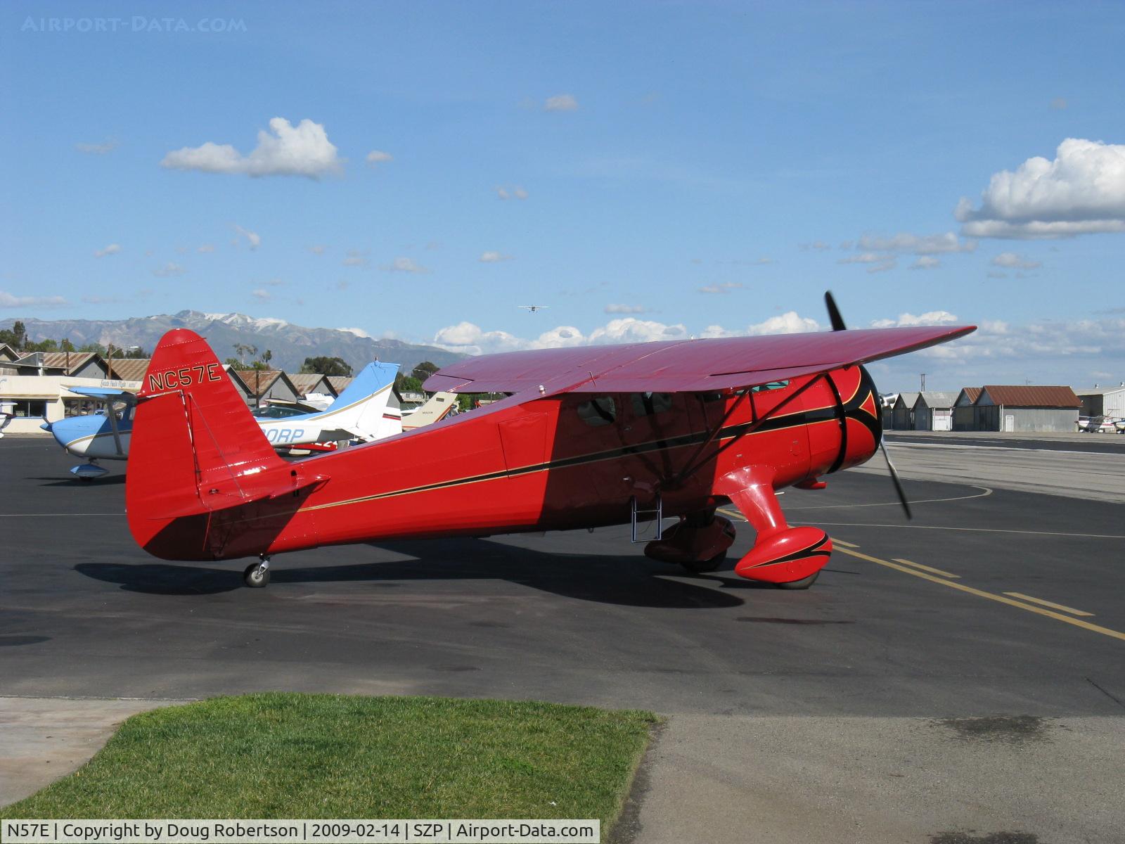 N57E, 1929 Howard Aircraft DGA-11 C/N 88, 1937 Howard DGA-11 CUSTOM, P&W R-985-N Wasp Jr. 450 Hp, taxi