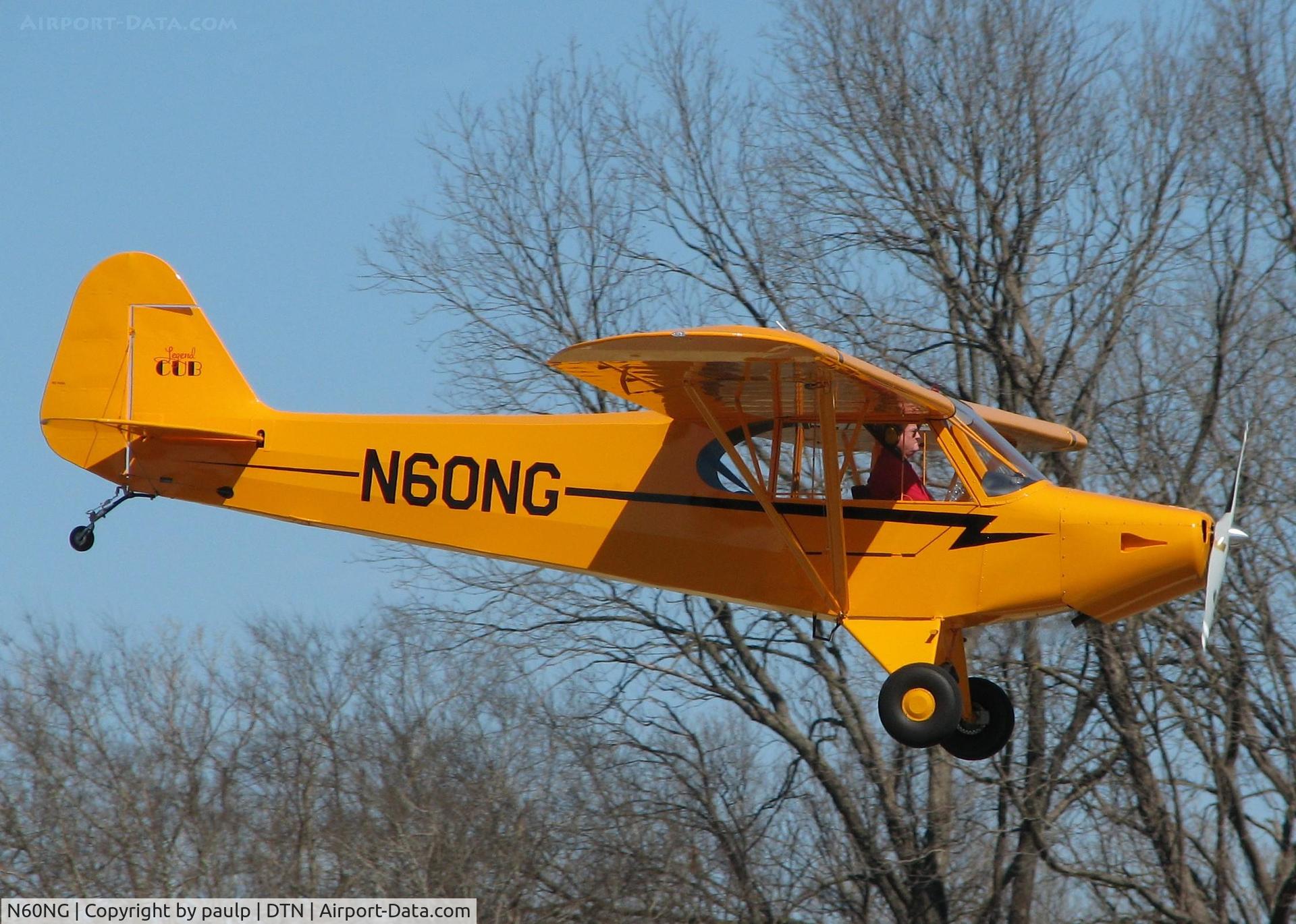 N60NG, American Legend AL11 C/N AL-1141, Landing at Downtown Shreveport. 