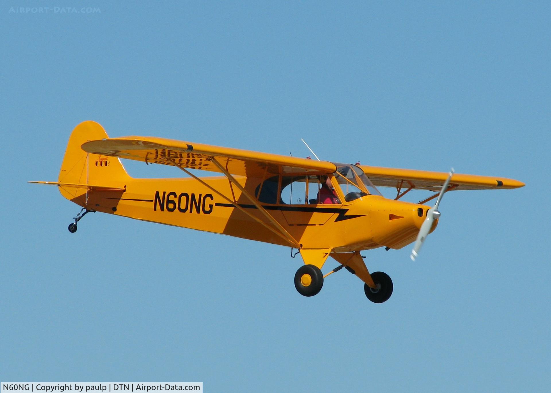 N60NG, American Legend AL11 C/N AL-1141, Landing at Downtown Shreveport.