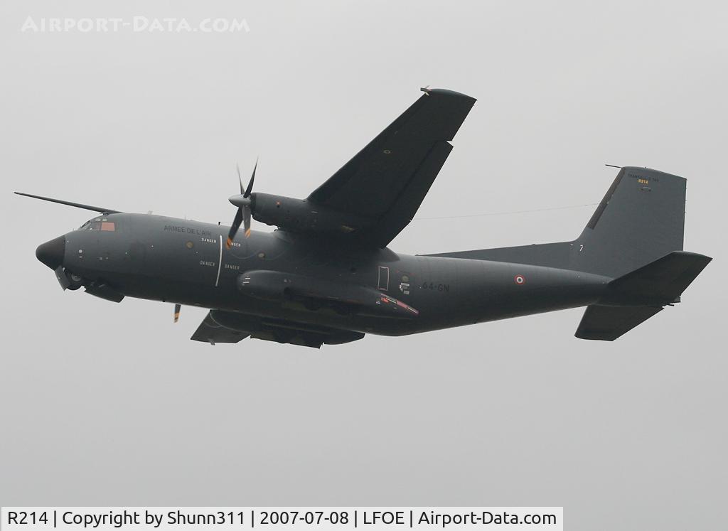 R214, Transall C-160R C/N 217, On take off during LFOE Airshow 2007