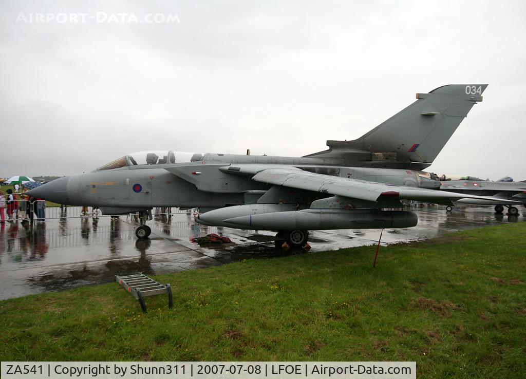 ZA541, 1981 Panavia Tornado GR.4 C/N 048/BT014/3025, Displayed during LFOE Airshow 2007