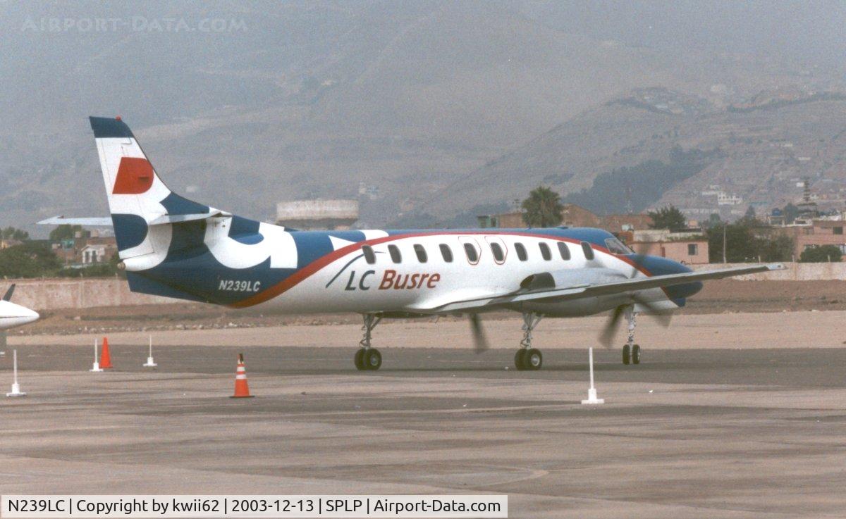 N239LC, 1989 Fairchild SA-227AC Metro III C/N AC-735, N239LC from Peruvian airline LC Busre Taxiing at Lima, in december 2003