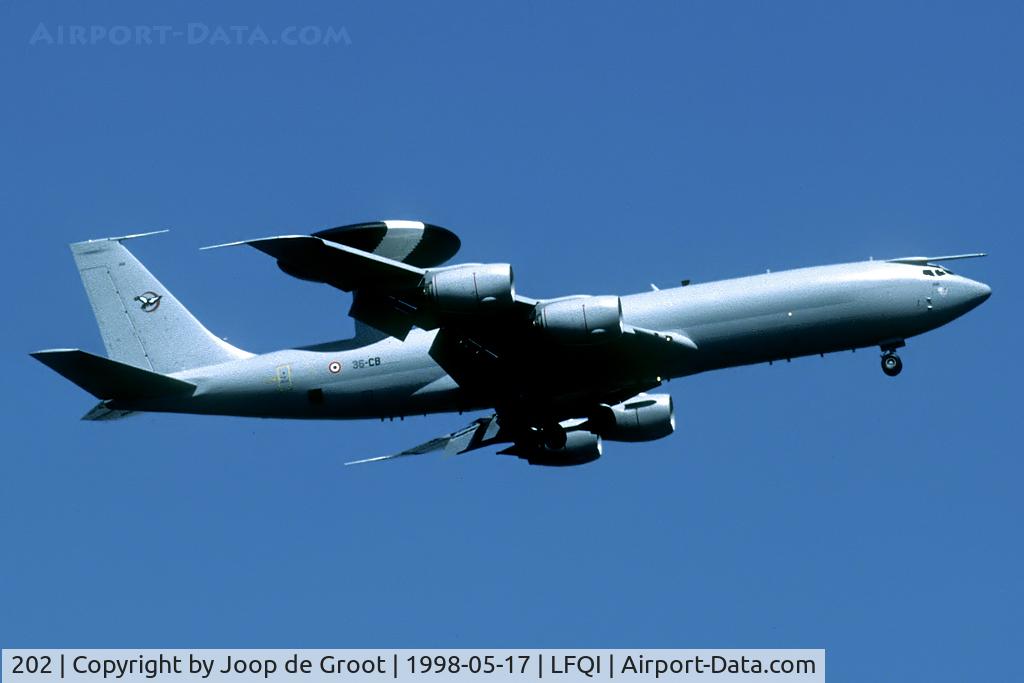 202, 1991 Boeing E-3F (707-300) Sentry C/N 24116, Cambrai open house 1998.