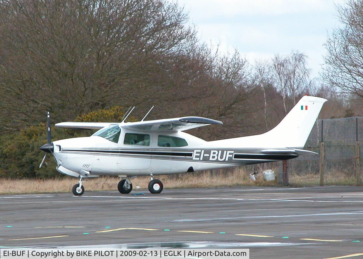 EI-BUF, 1979 Cessna 210N Centurion C/N 210-63070, PARKED ON THE TERMINAL APRON