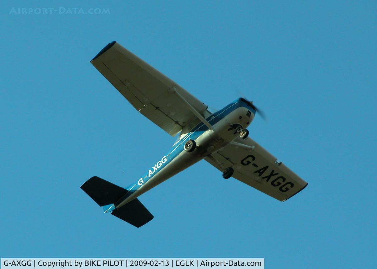 G-AXGG, 1969 Reims F150J C/N 0440, ON CLIMB OUT FROM RWY 07
