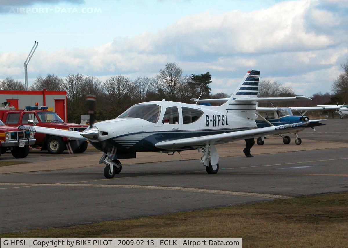G-HPSL, 2001 Commander 114B C/N 14682, TAXYING PAST THE PUMPS
