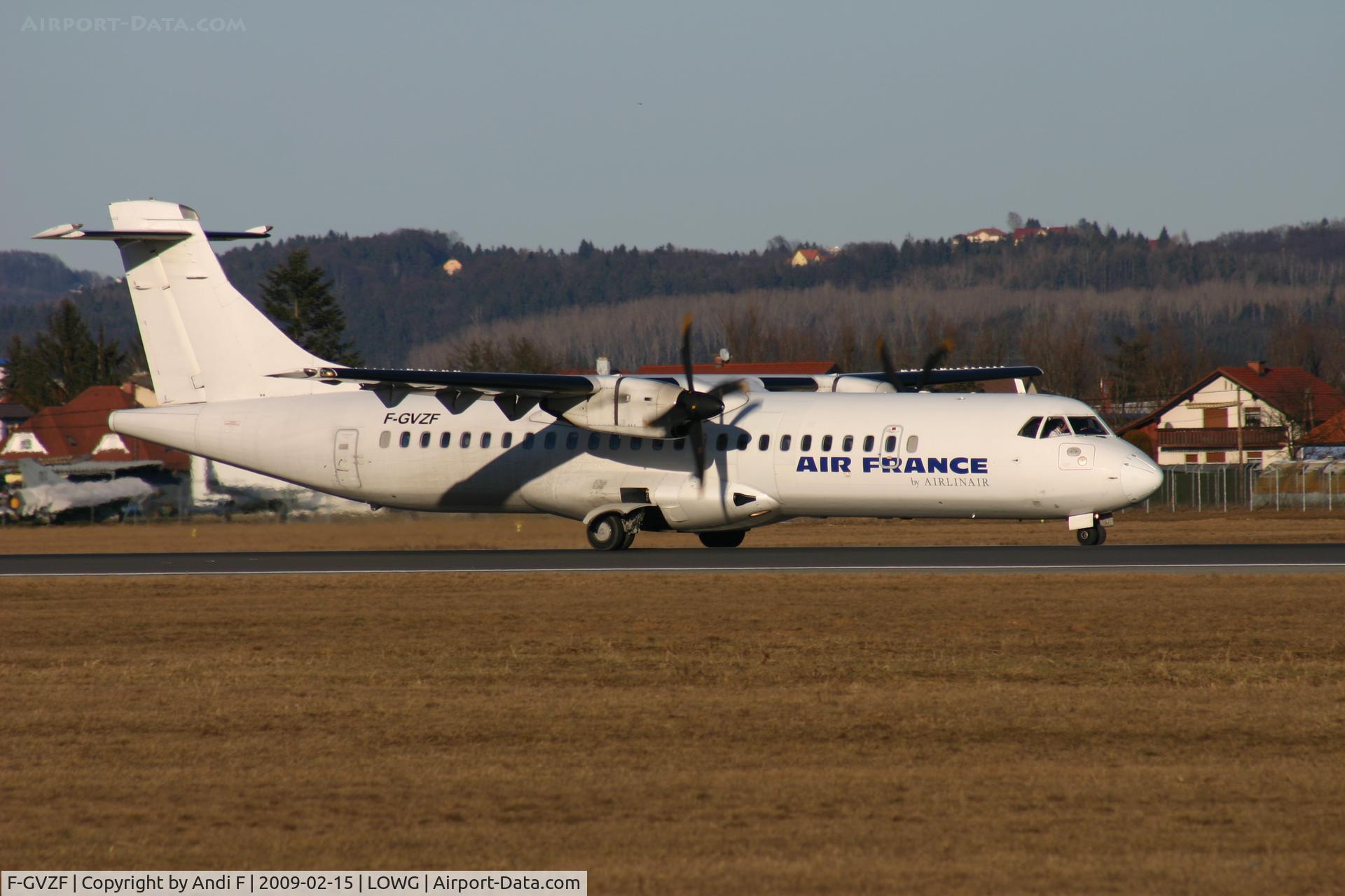 F-GVZF, 1995 ATR 72-212 C/N 461, -