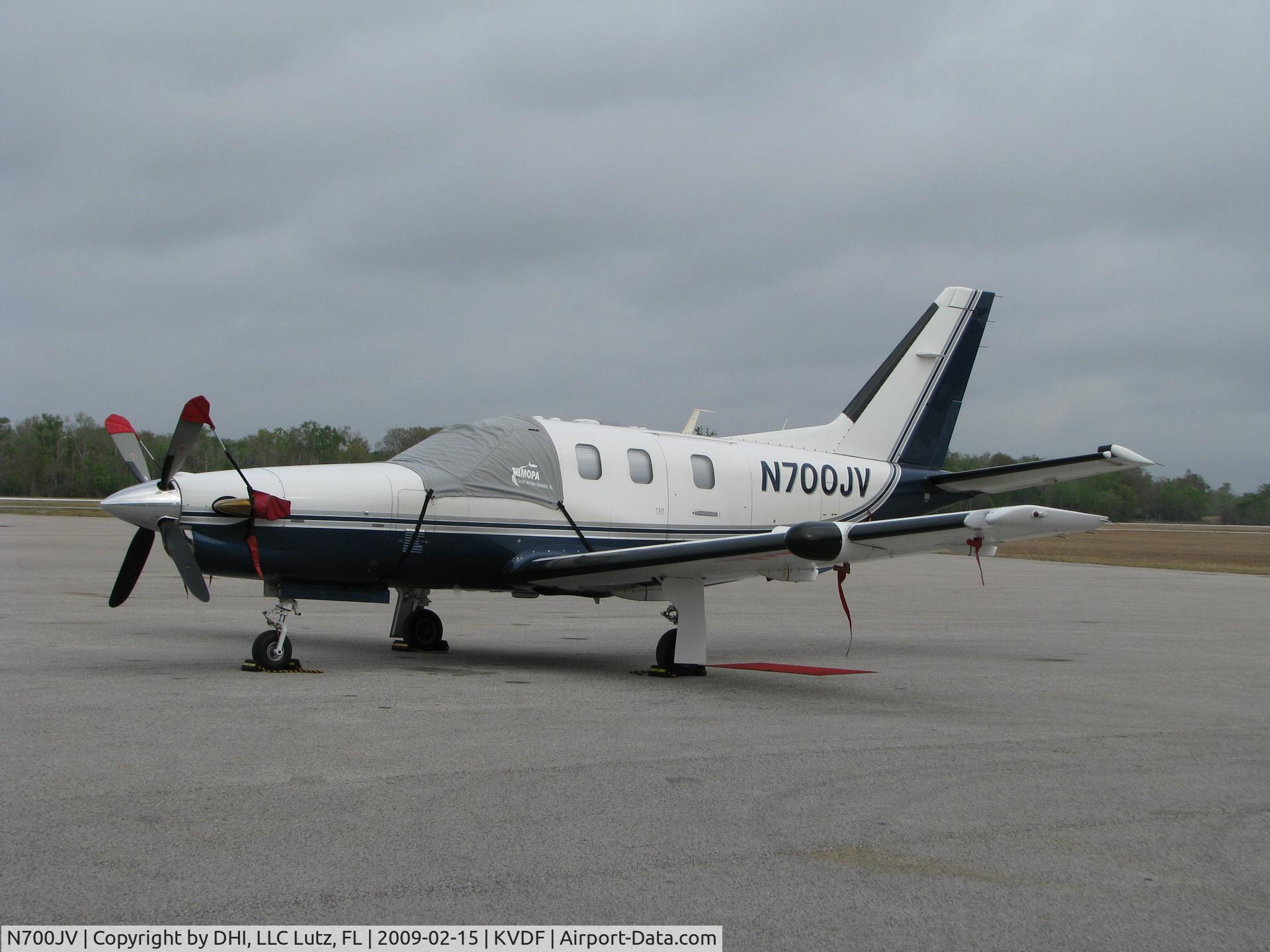N700JV, 2002 Socata TBM-700 C/N 245, A Quiet Sunday Morning @ Vandenberg Airport, Tampa, Florida, United States