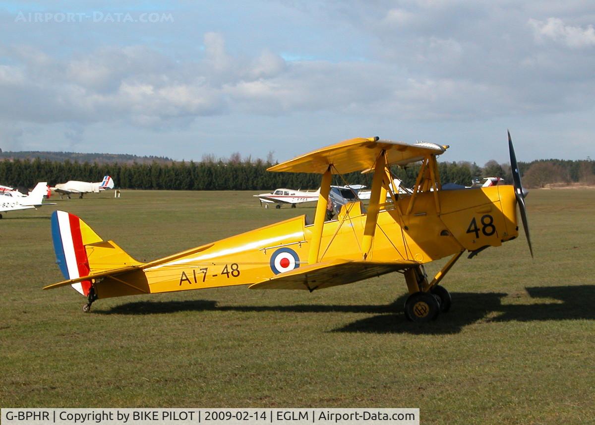 G-BPHR, 1940 De Havilland Australia DH-82A Tiger Moth C/N DHA45, AUSTRALIAN BUILT TIGER MOTH TAXYING IN