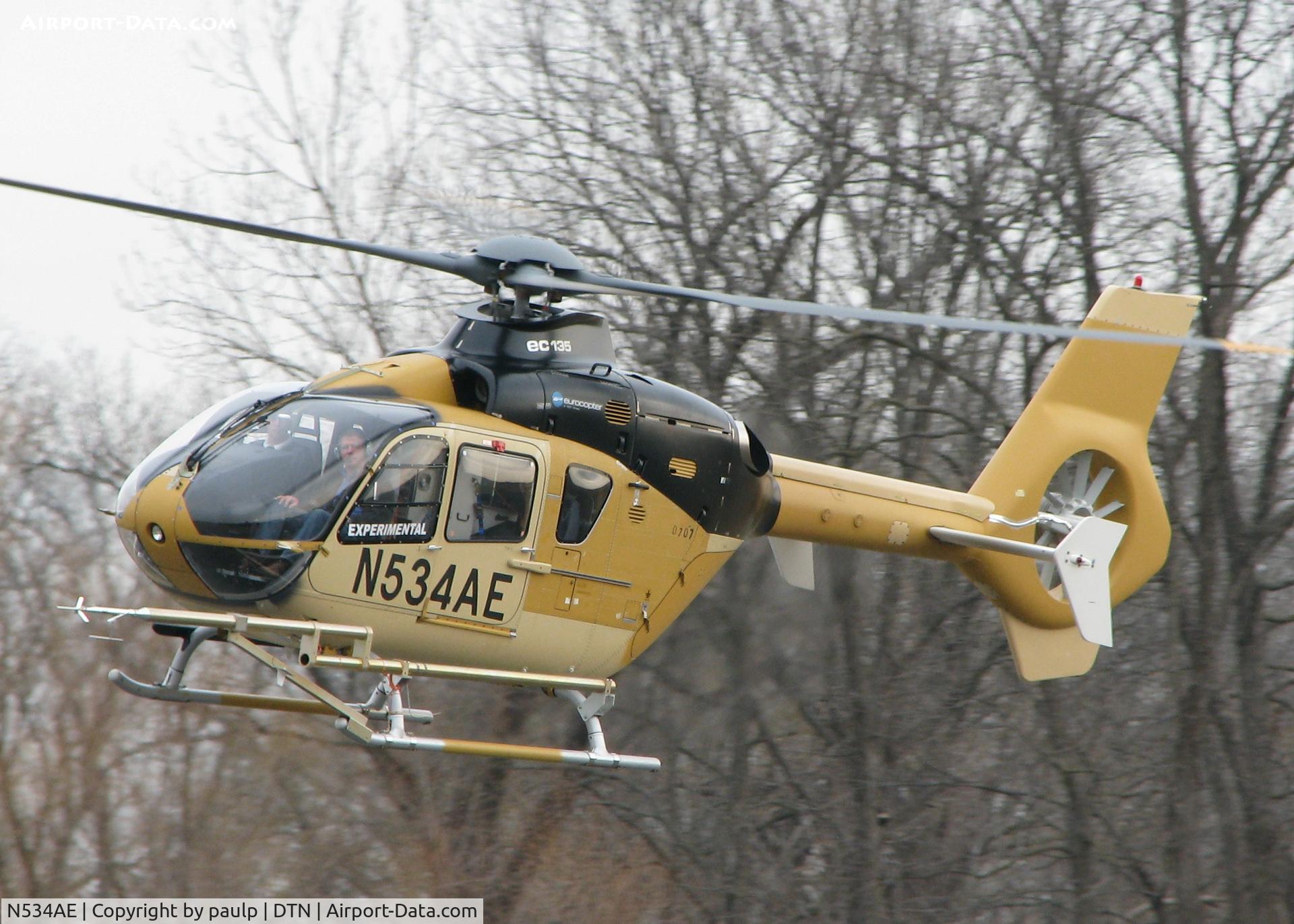 N534AE, 2008 Eurocopter EC-135P-2+ C/N 0707, 